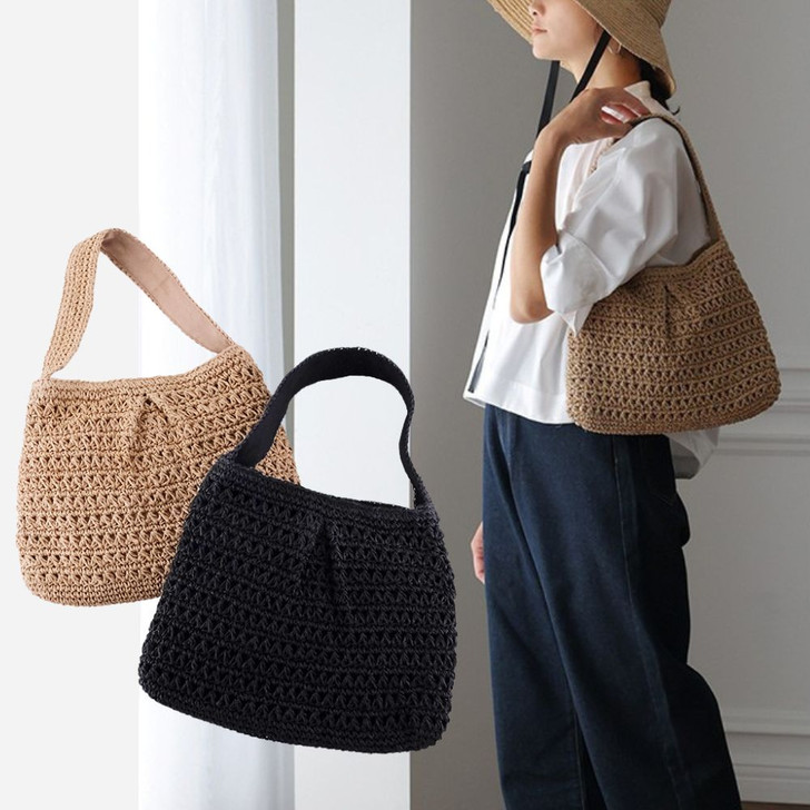 SHESAY Paper Crochet One-shoulder Bag