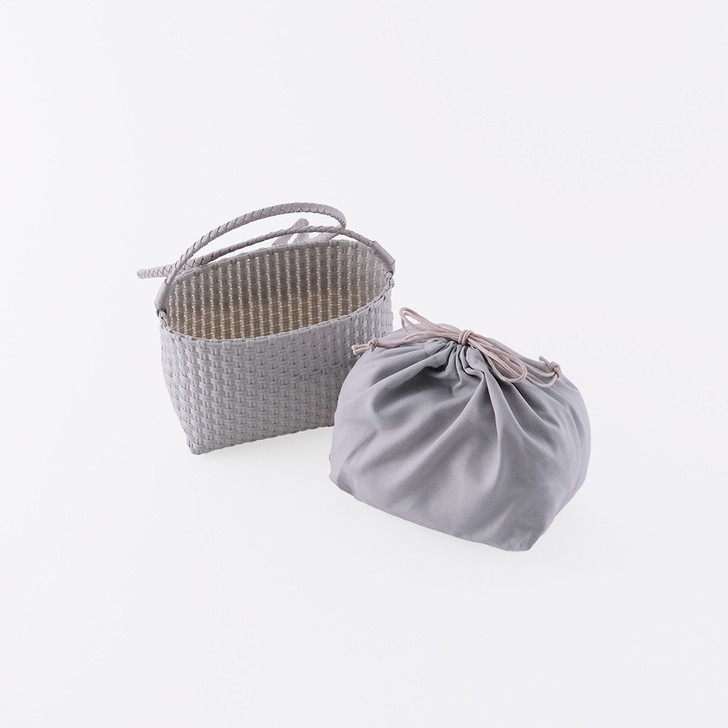 SHESAY Small Mercado Woven Shoulder Bag