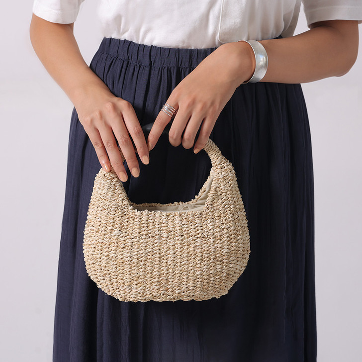SHESAY Maze Half Moon Mini Bag