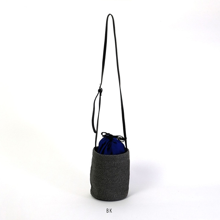 SHESAY Paper Blade Compact Cylinder Bag 