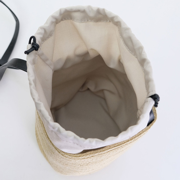 SHESAY Paper Blade Compact Cylinder Bag 