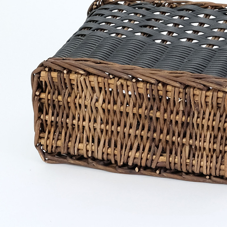SHESAY Square Basket Bag