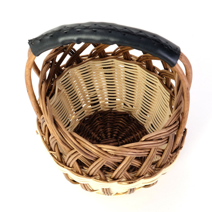 SHESAY Round Basket Bag