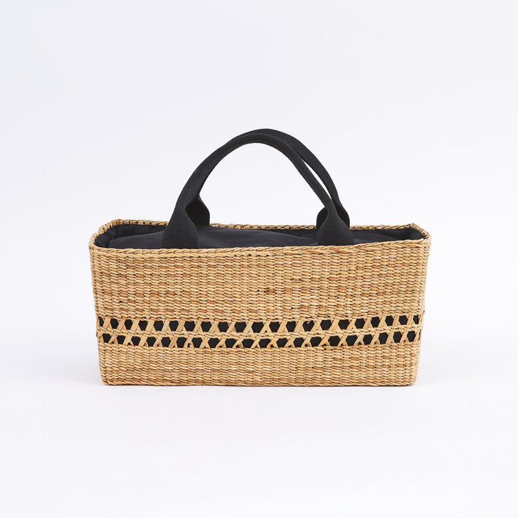 SHESAY Horizontal Seagrass Bag