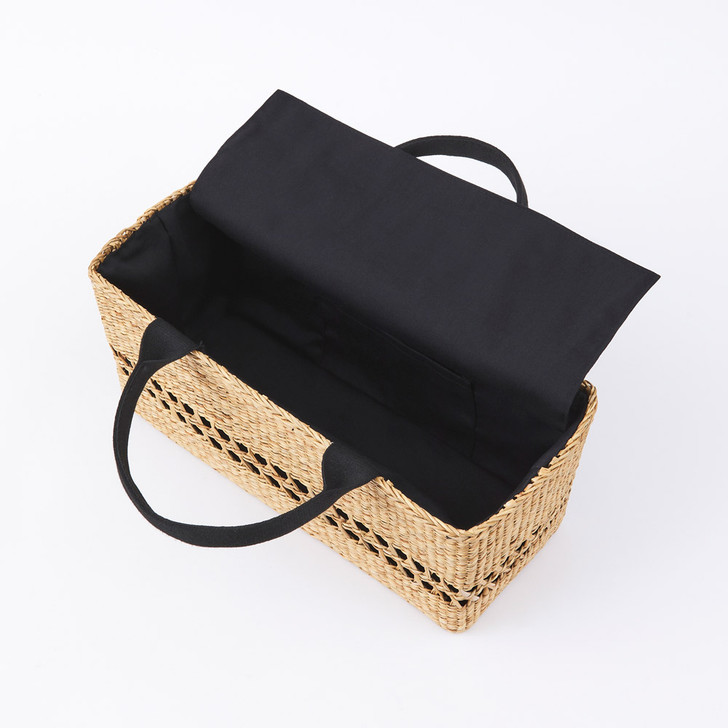 SHESAY Horizontal Seagrass Bag