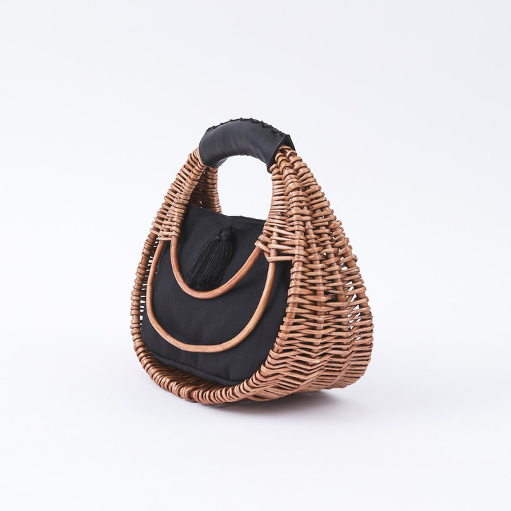 SHESAY Willow Basket Bag