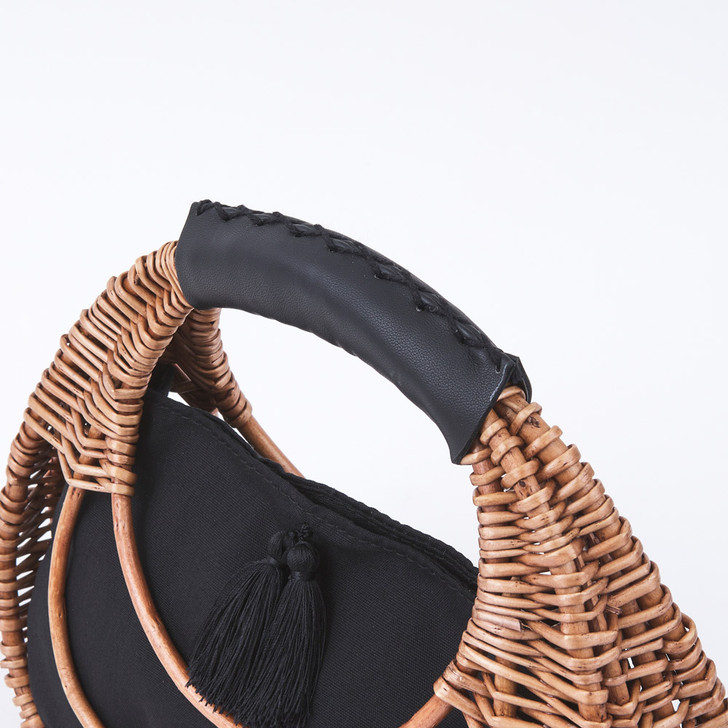 SHESAY Willow Basket Bag