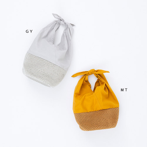 SHESAY Foldable Linen-cotton Shoulder Bag