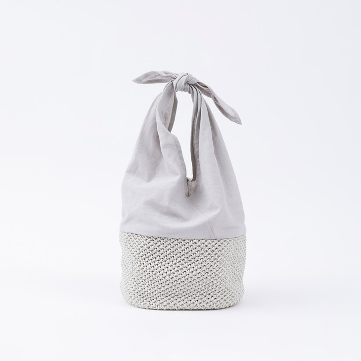SHESAY Foldable Linen-cotton Shoulder Bag