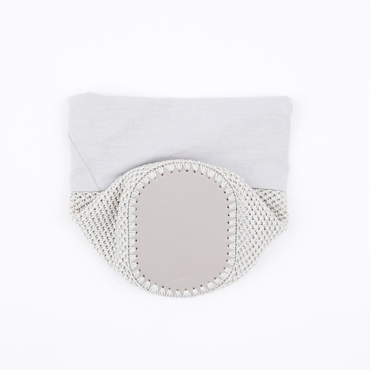 SHESAY Foldable Linen-cotton Shoulder Bag