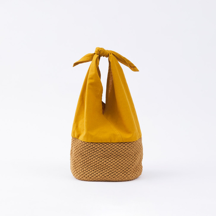 SHESAY Foldable Linen-cotton Shoulder Bag