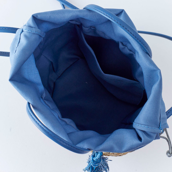 SHESAY Seagrass Color Line Bag