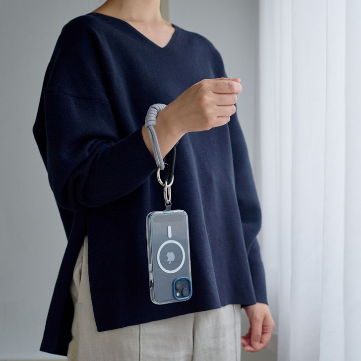 SHESAY Contrasting Color Cords Short Strap 