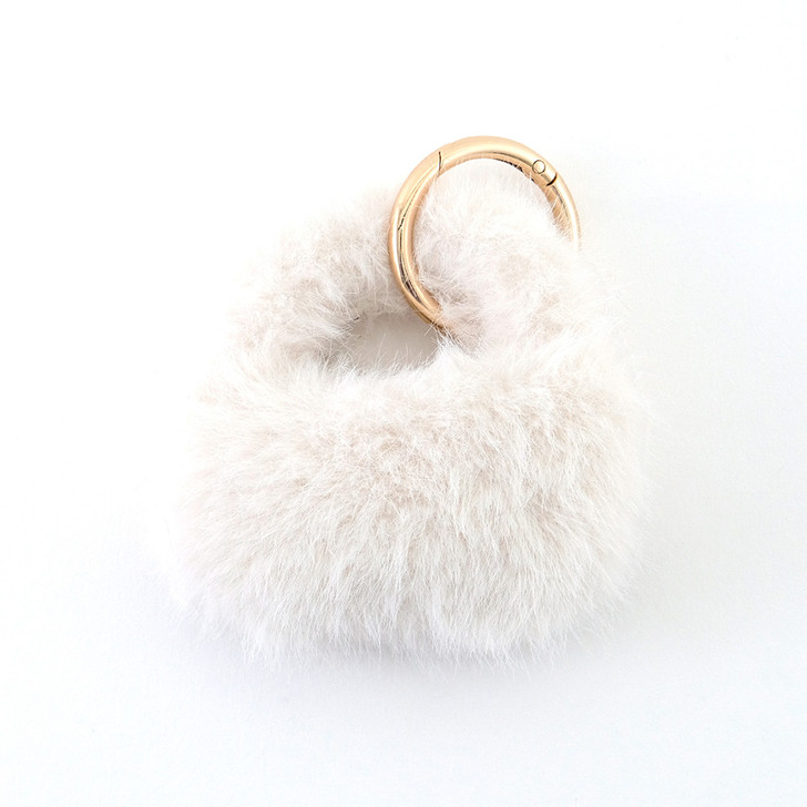 SHESAY Palm-sized Fur Bag Charm