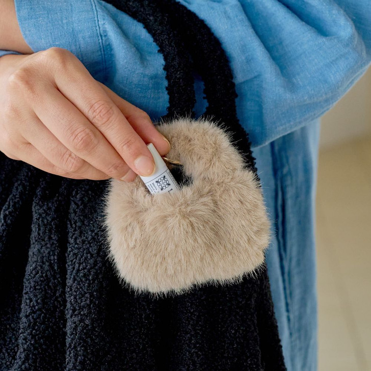 SHESAY Palm-sized Fur Bag Charm