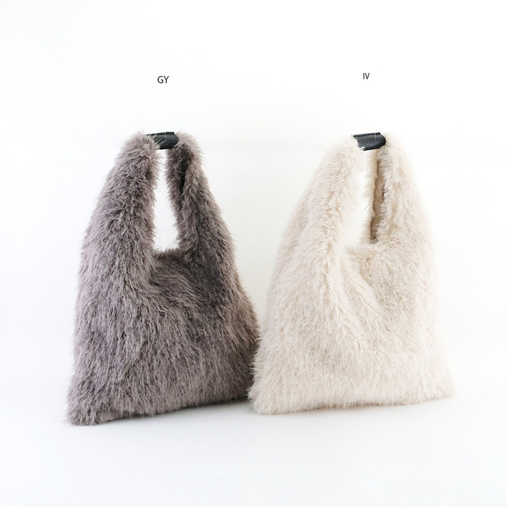 SHESAY Fur Voluminous Bag