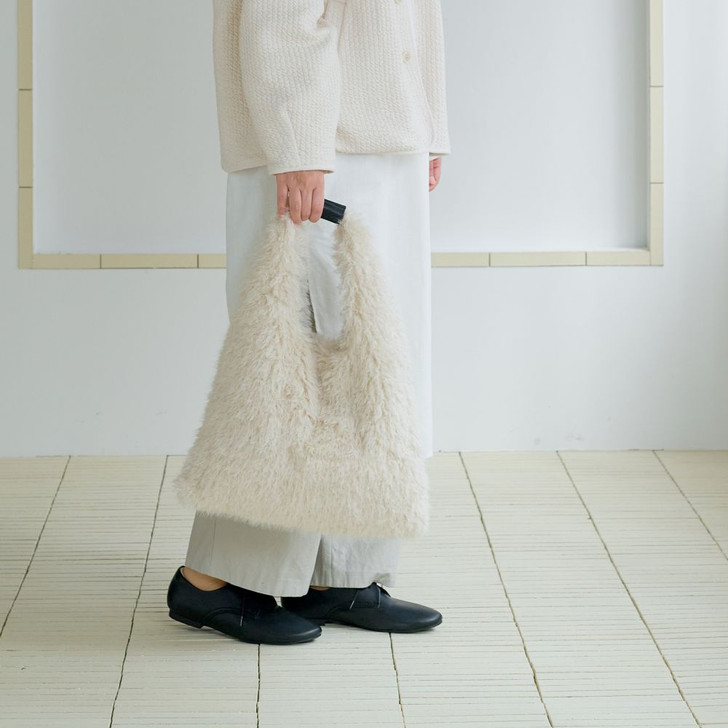 SHESAY Fur Voluminous Bag