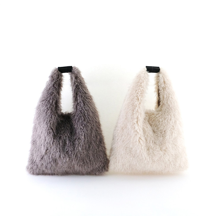 SHESAY Fur Voluminous Bag