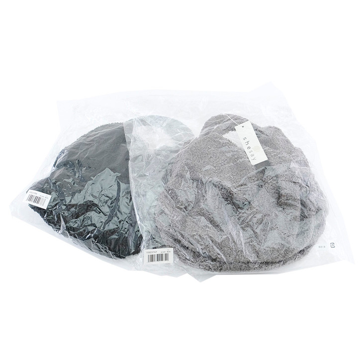 SHESAY Round Boucle Tuck Bag 