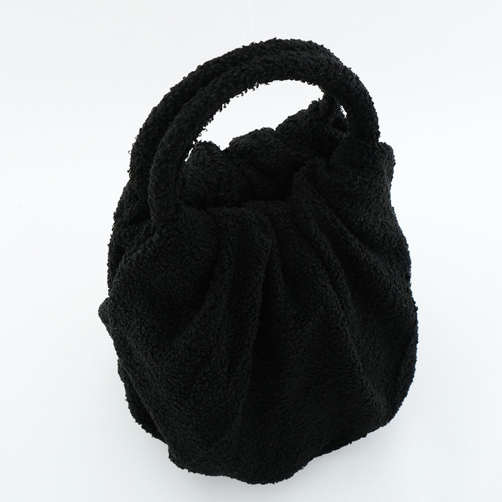 SHESAY Round Boucle Tuck Bag 