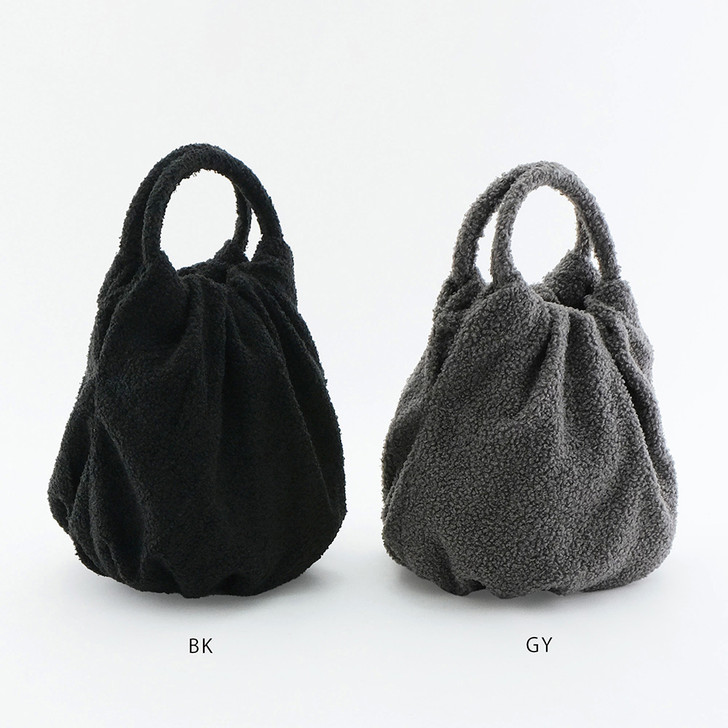 SHESAY Round Boucle Tuck Bag 