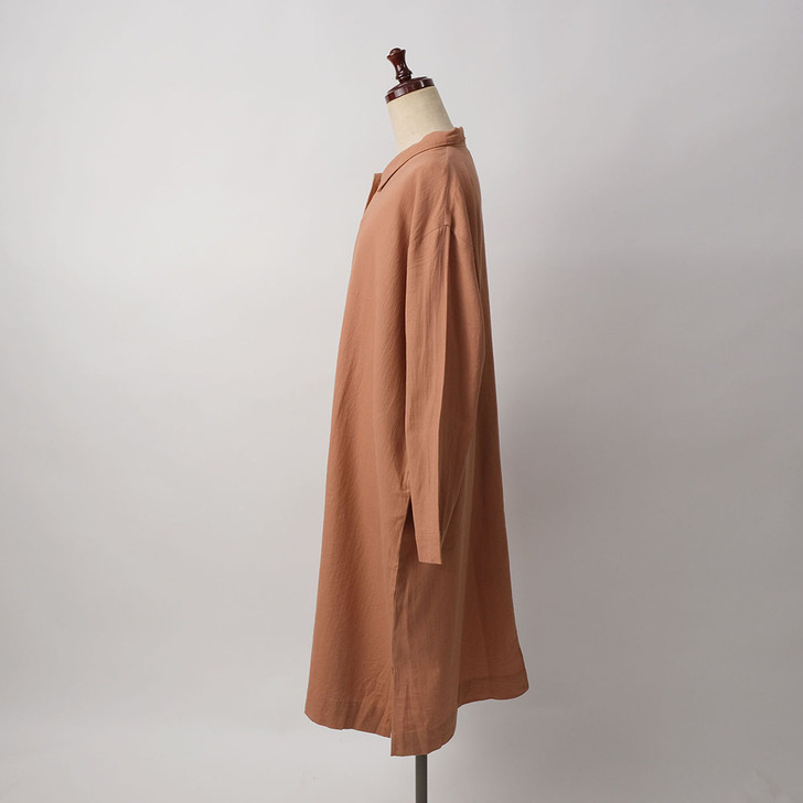 SHESAY Cotton Herringbone Weave Dress