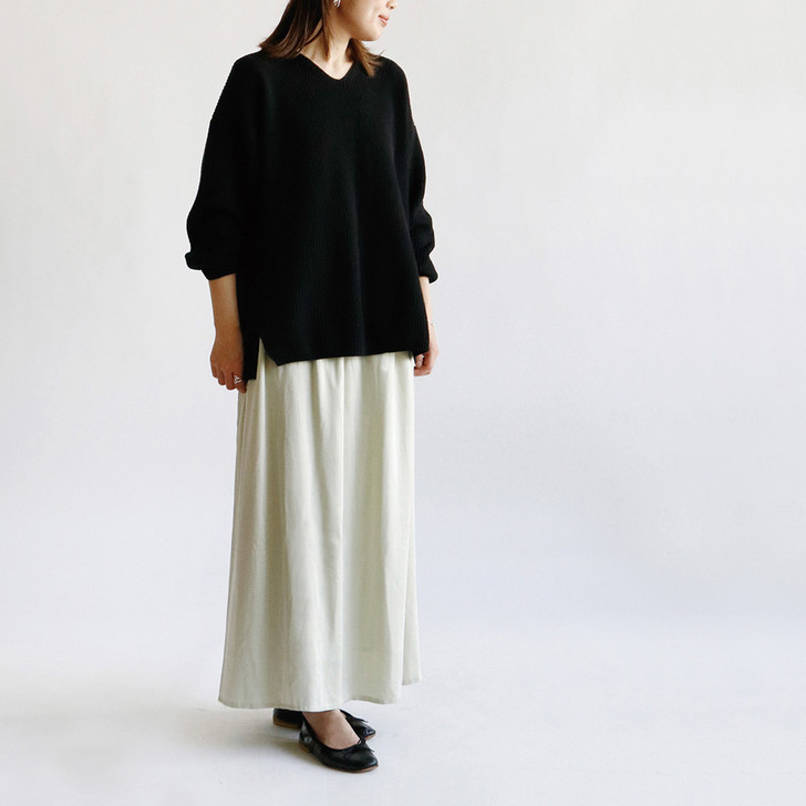 SHESAY Modal Satin Skirt