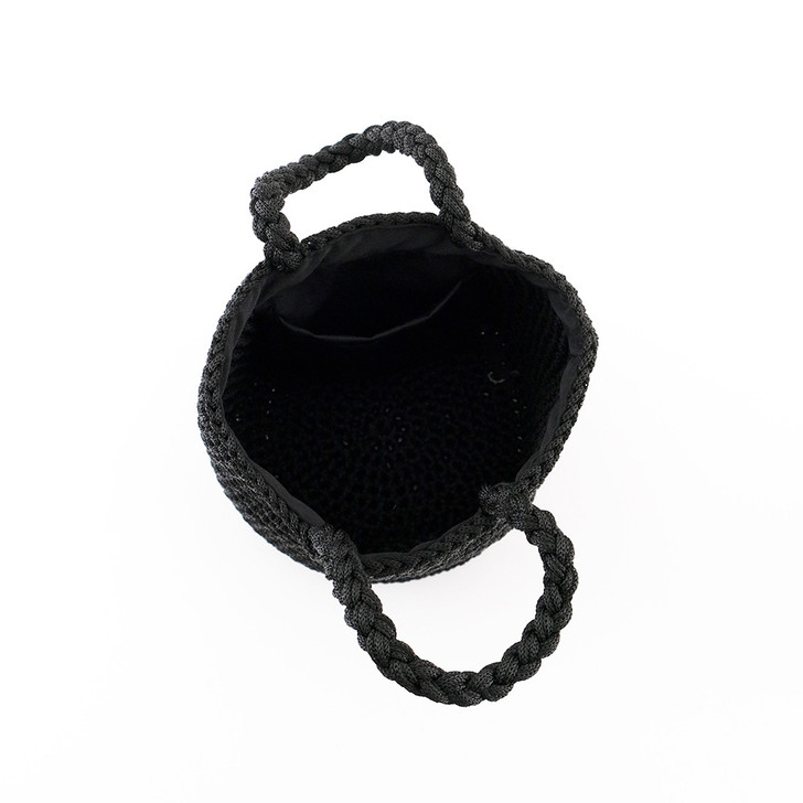 SHESAY Hand-crocheted Round Mini Bag