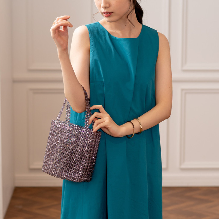 SHESAY Beaded Handbag