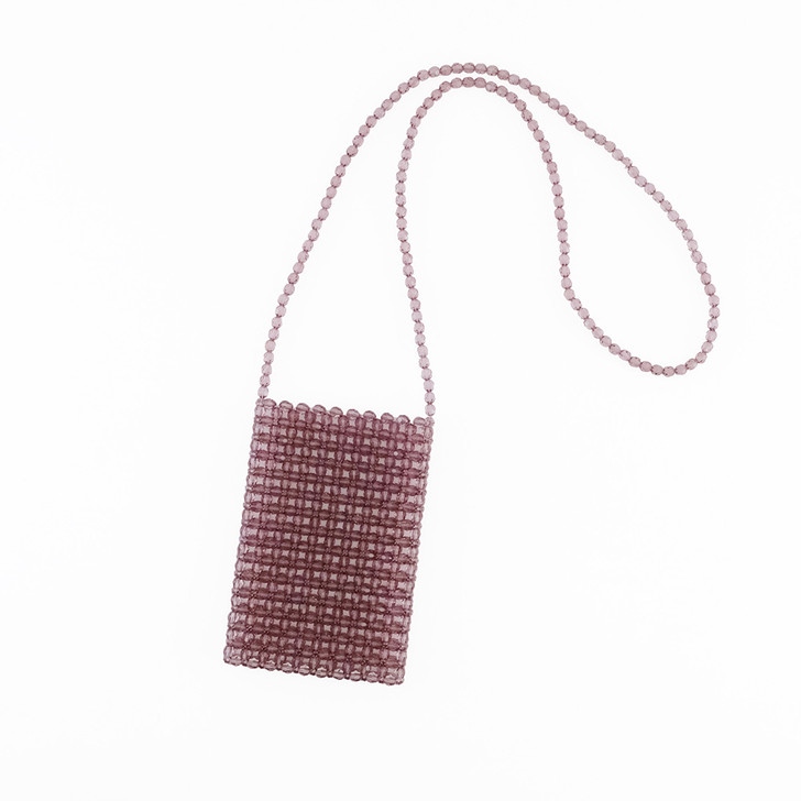 SHESAY Shoulder-type Beaded Pouch