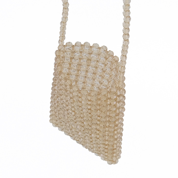SHESAY Shoulder-type Beaded Pouch