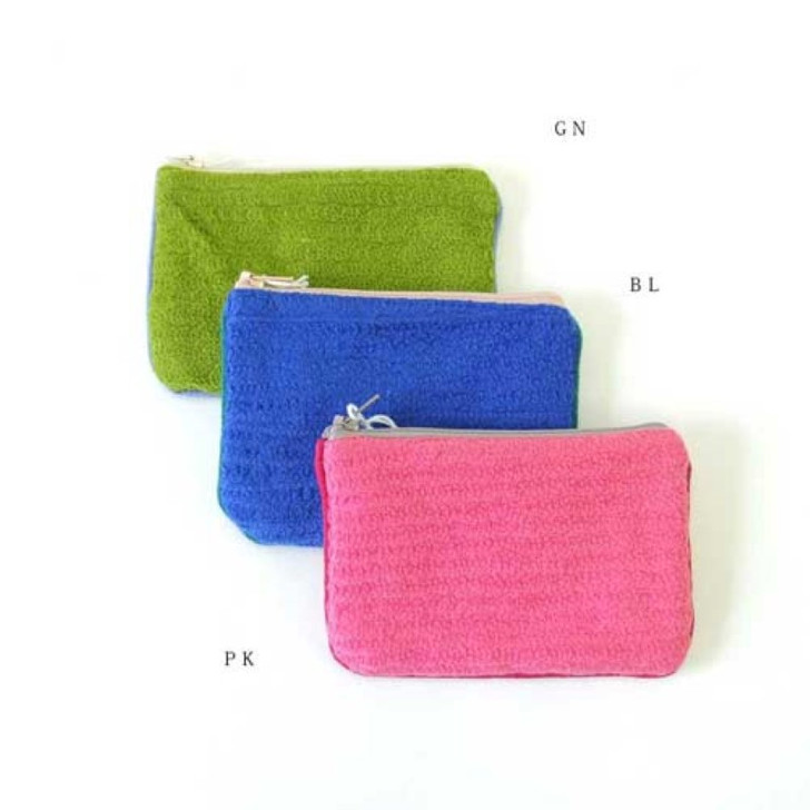 SHESAY Turf Embroidery Pouch
