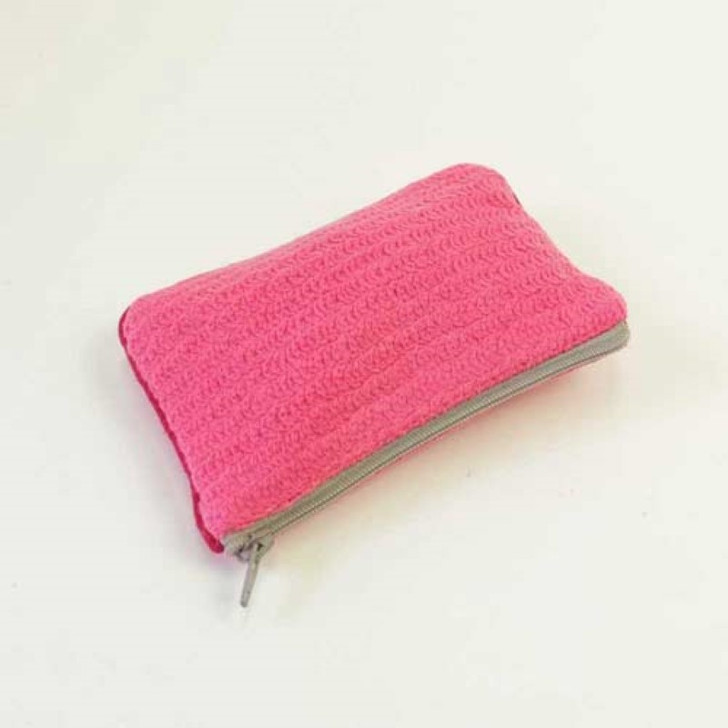 SHESAY Turf Embroidery Pouch