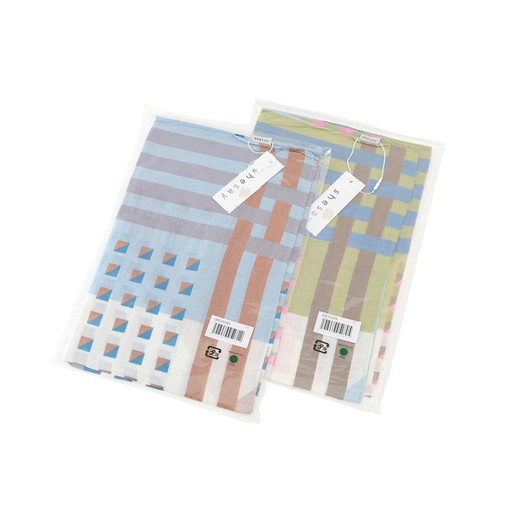 SHESAY Geometric Pattern Scarf