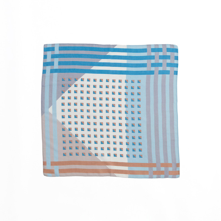 SHESAY Geometric Pattern Scarf