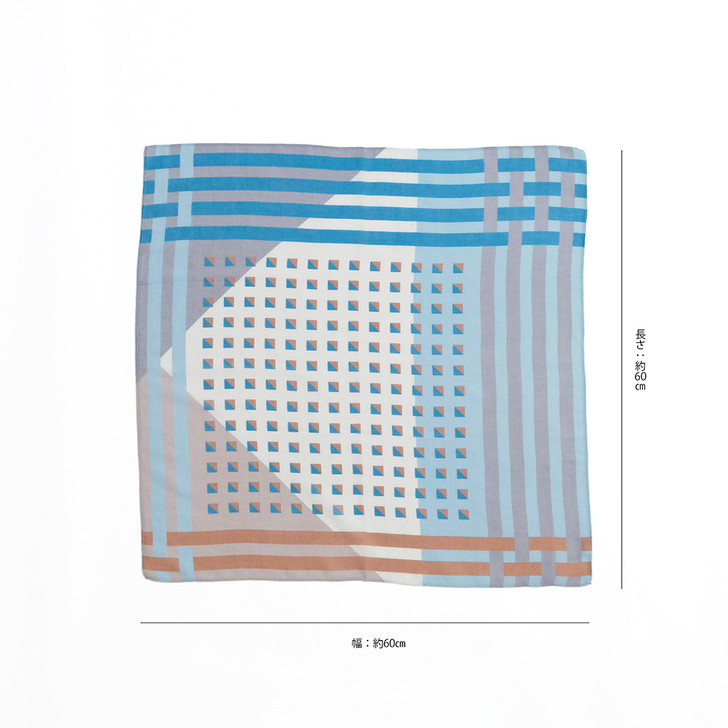 SHESAY Geometric Pattern Scarf