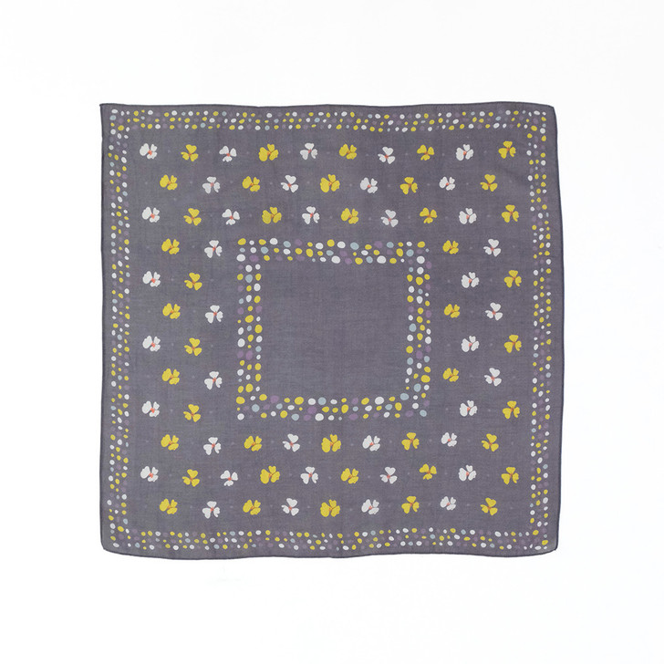 SHESAY Flower and Dots Scarf