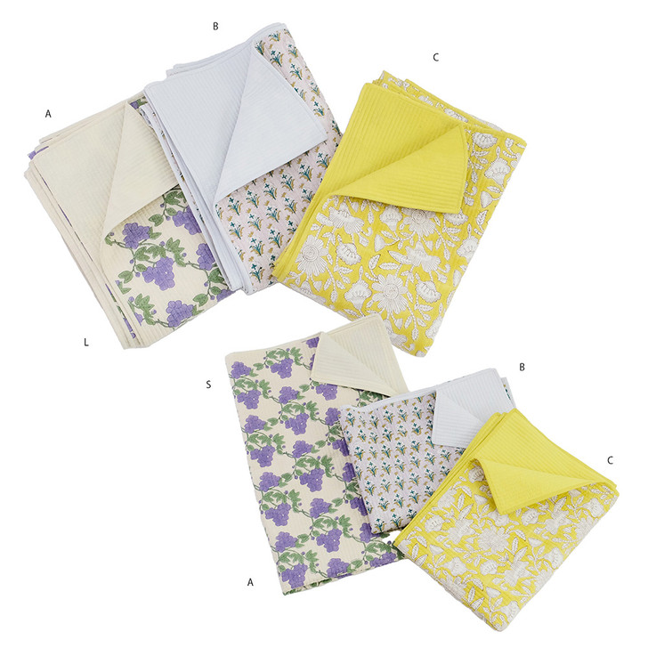 SHESAY Block-printed Ibul Mat