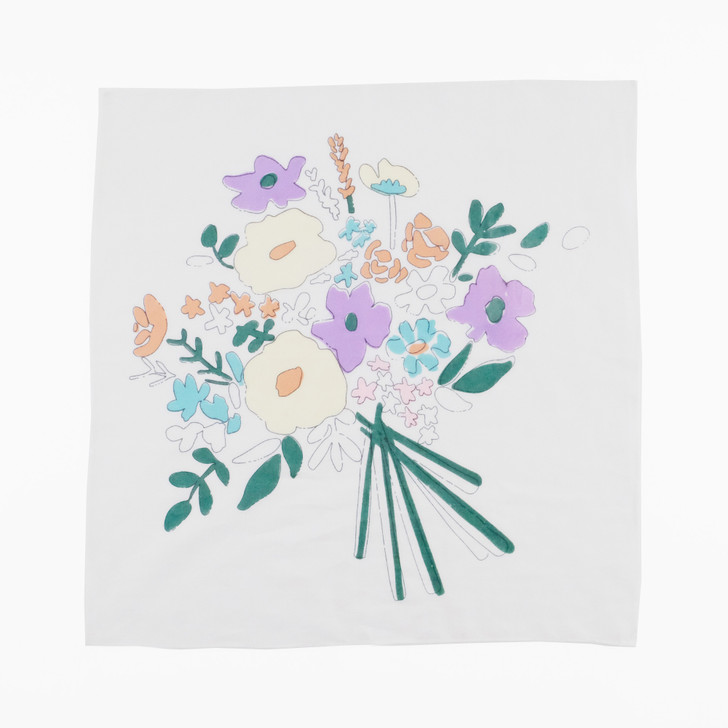 SHESAY Flower Bouquet Handkerchief