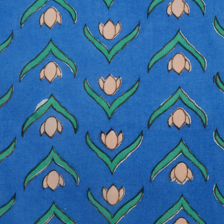 SHESAY Handkerchief Rows of Tulips