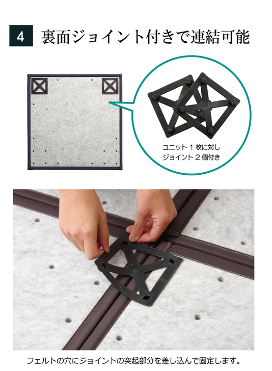 Modular Tatami Mats, 4.5 Tatami Mat Set  Made with Rush Grass,