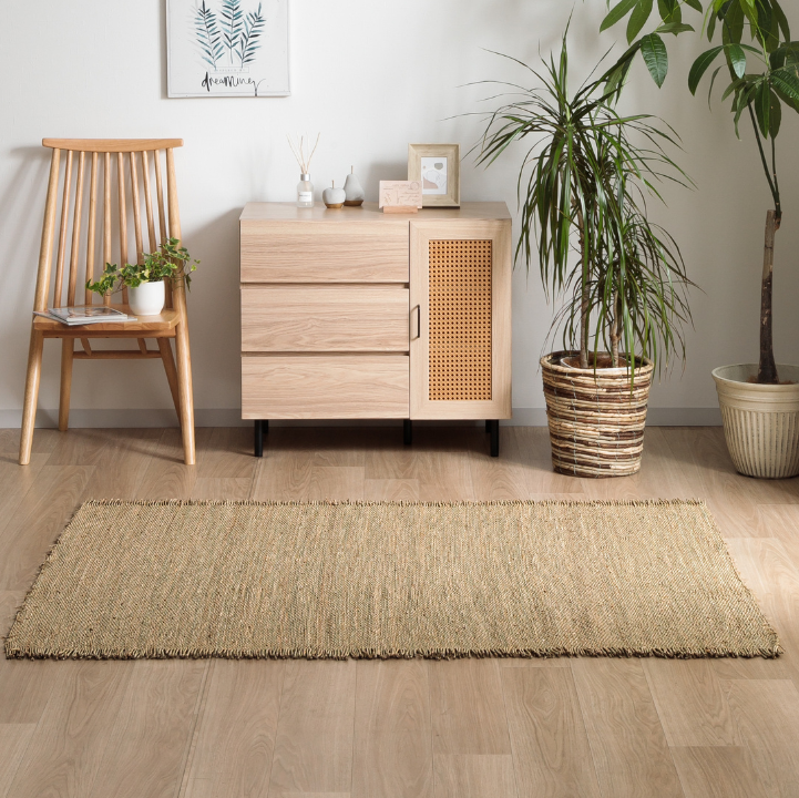 IKEHIKOLAGOMi Ellis Rug - Nordic Natural Water Hyacinth
