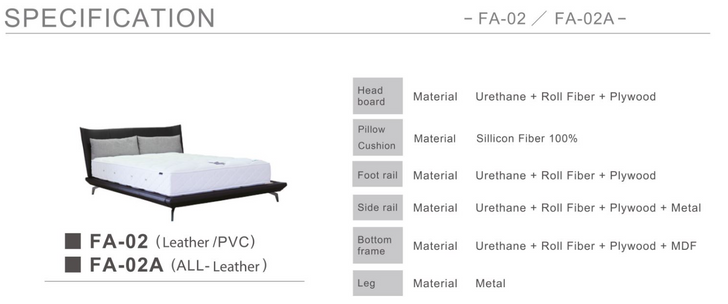 Hommage Premium Bedframe -FA/02