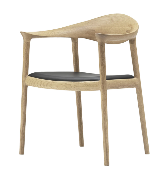 BRIDGE ARM CHAIR NA Leather