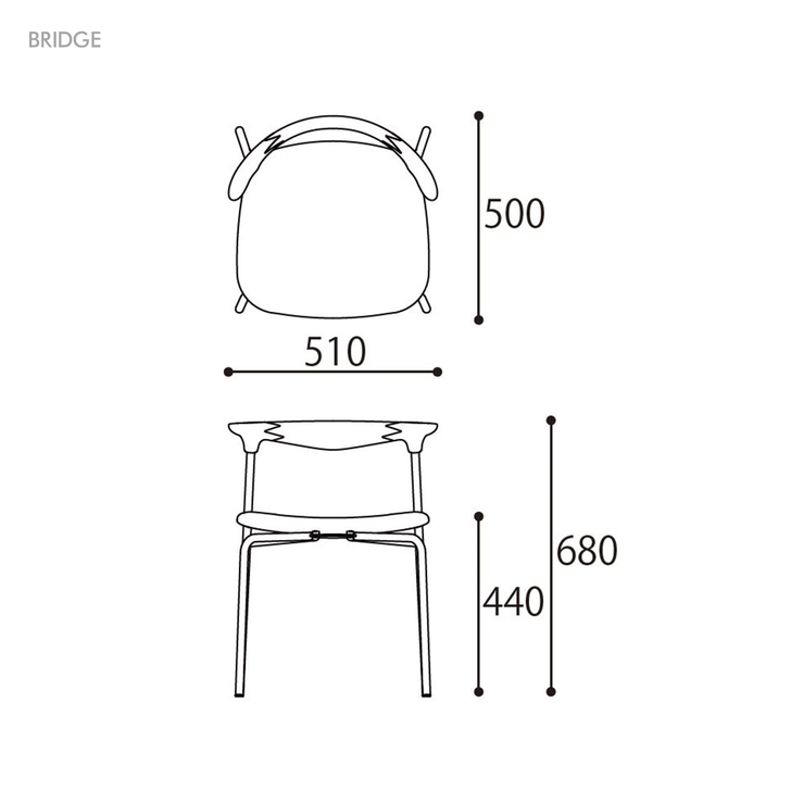 BRIDGE EXTRA EDITION TUBE CHAIR