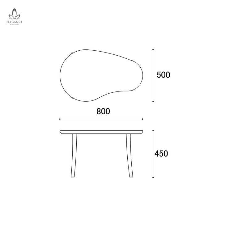 ELEGANCE COUCH SIDE TABLE