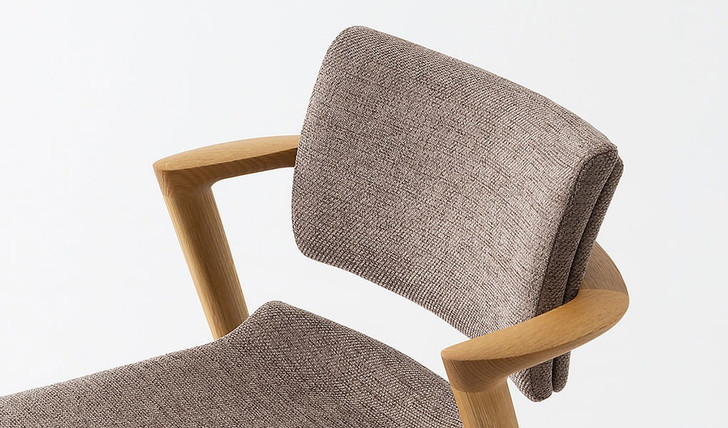 SEOTO-EX Semi-Armchair (Upholstered Seat)