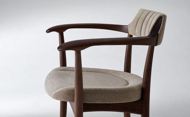 CRESCENT Armchair (Upholstered Back and Seat)