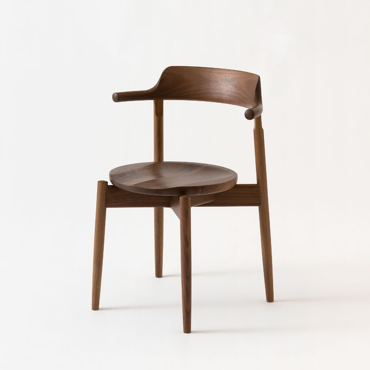 Tsubura Semi-Armchair (Wooden Seat)