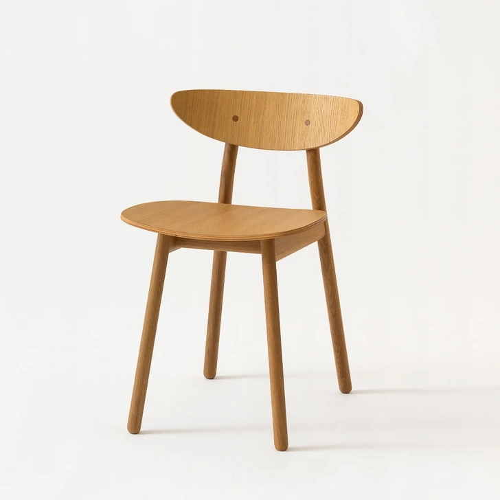 Cobrina chair (wooden seat)